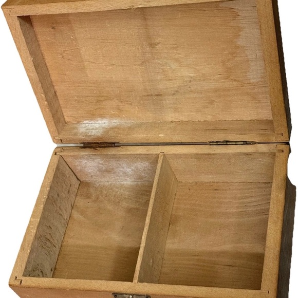 Wooden Storage Box - Picture 2 of 3